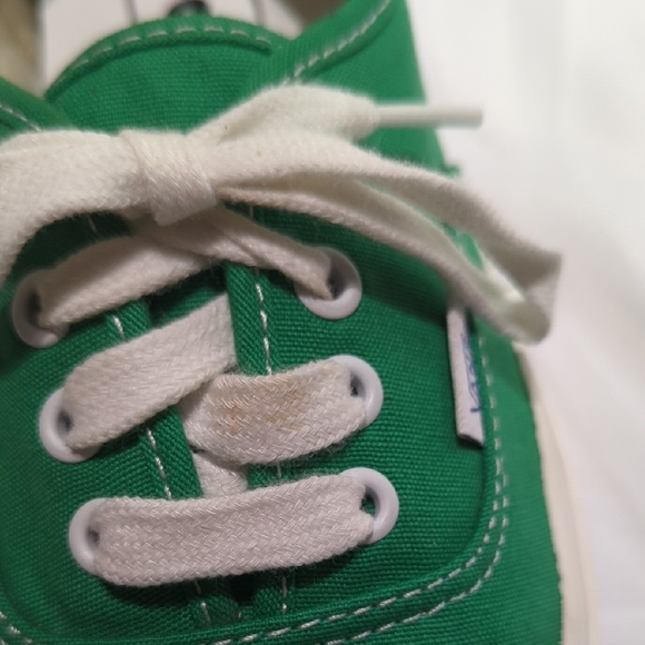 Vans Green Style 44 Sneakers with Colorful Heart Accents M 6, Very Cool!!! - Picture 5 of 16